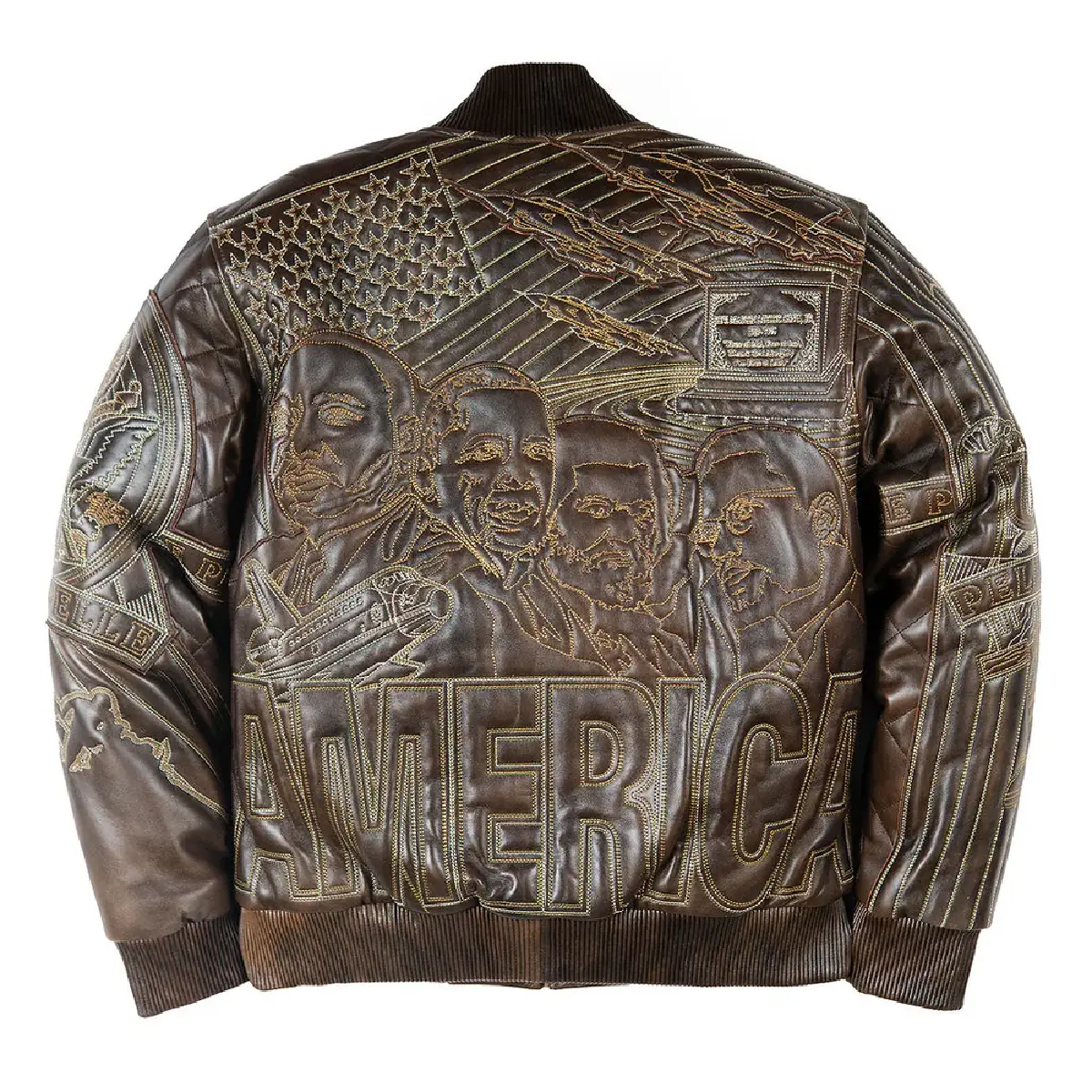Pelle Pelle America Quilted Jacket (10)